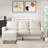 Modern 75'' Upholstered Sofa Chaise-956954800