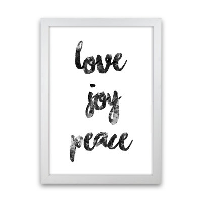 Love Joy Peace - Print