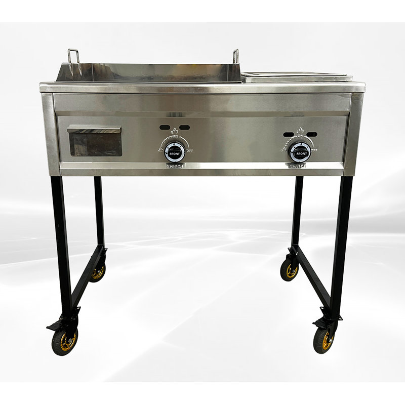 Chariots de nourriture Plancha Para Tacos