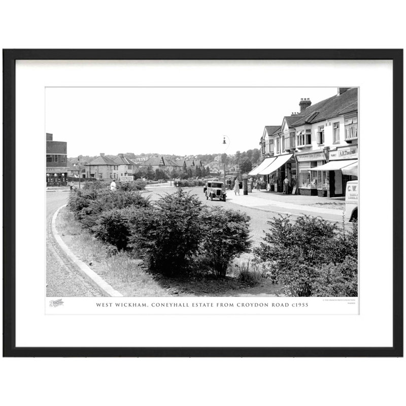 West Wickham, Coneyhall Estate From Croydon Road C1955 by Francis Frith - Single Picture Frame Print