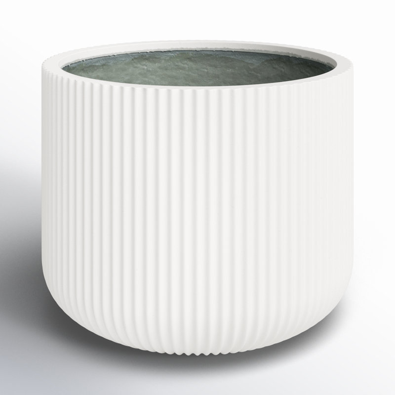 Milano Large Planter Pot, White