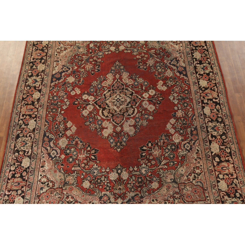 Tapis traditionnel en laine antique 9 x 12