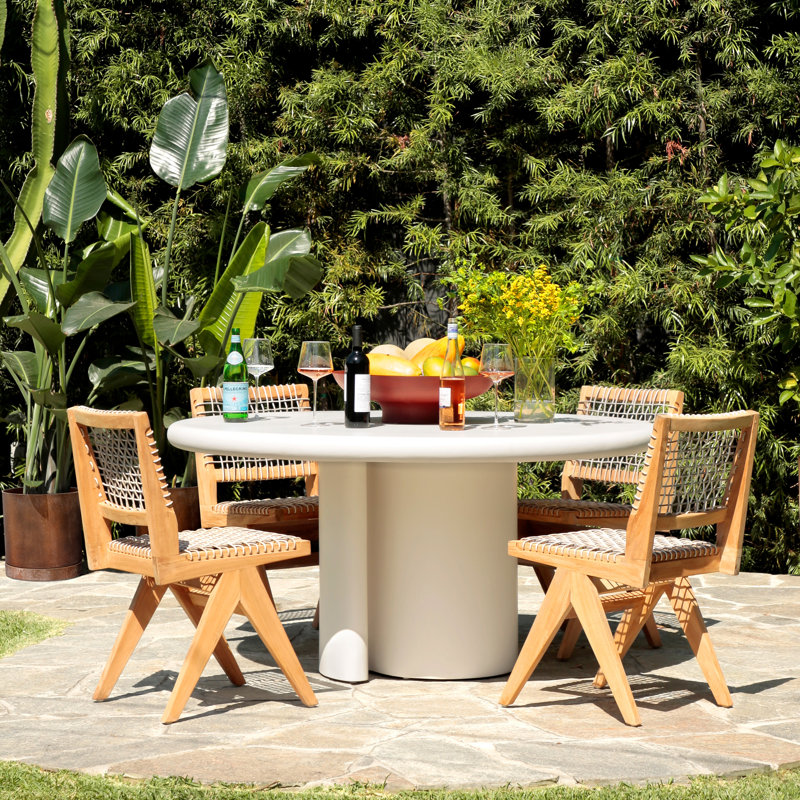 Margit Teak Outdoor Dining Chair