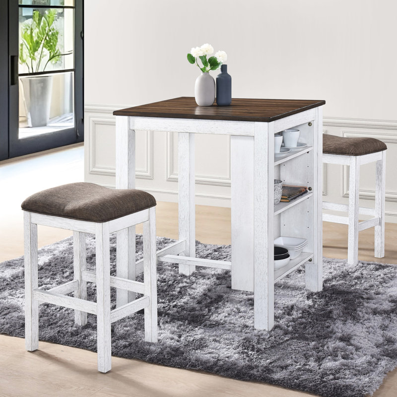 Design Counter - Captures Rustic Elegance Storage Antique Dark Oak Finish