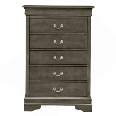 Commode Louis Phillipe G3105-CH, gris