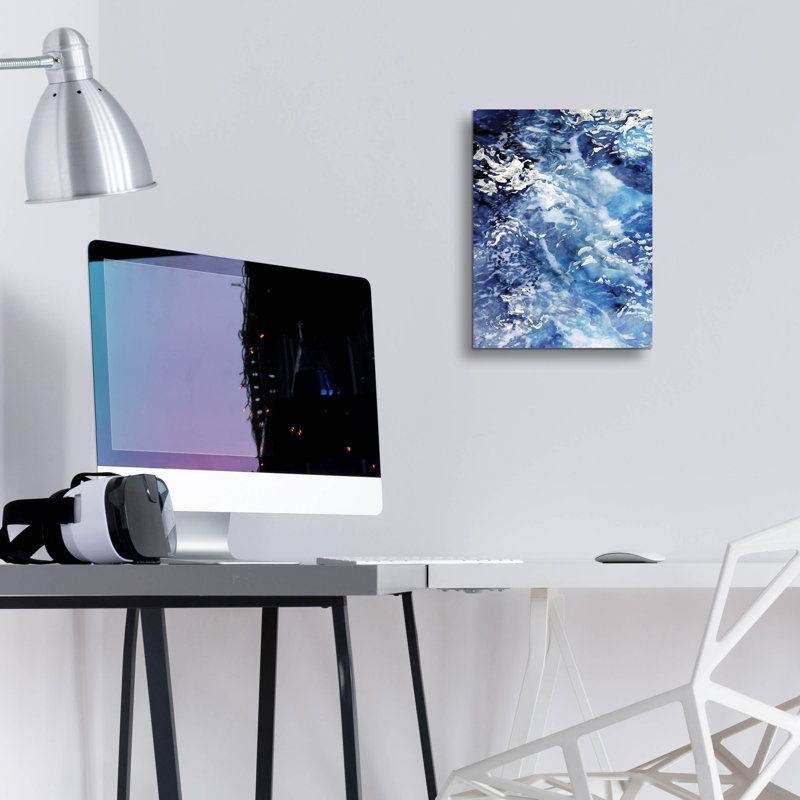 «Great Waves» par Seven Trees Design, H 16 po x l 12 po x P 0,13 po