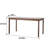 Walnut Solid Wood Dining Table-99714088