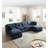 130" Inch Modular Sectional Sofa