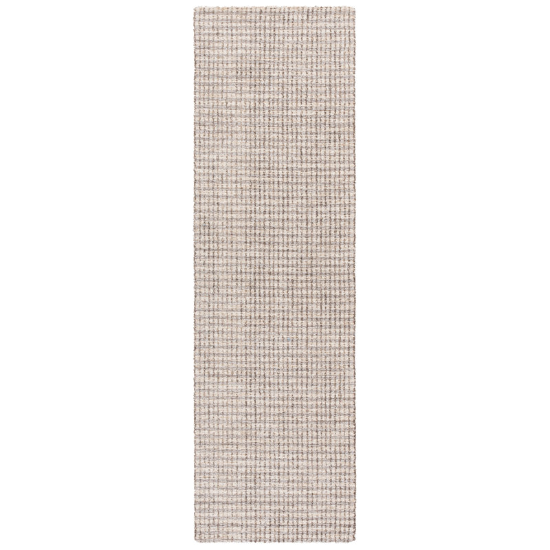 Pavinder Hand Tufted Wool And Jute Pile Performance Striped Rug, Runner 2'3" x 8'