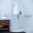 Porcetile 11.82 in. x 11.82 in. Squares Matte Porcelain Mosaic Wall and Floor Tile-36933205