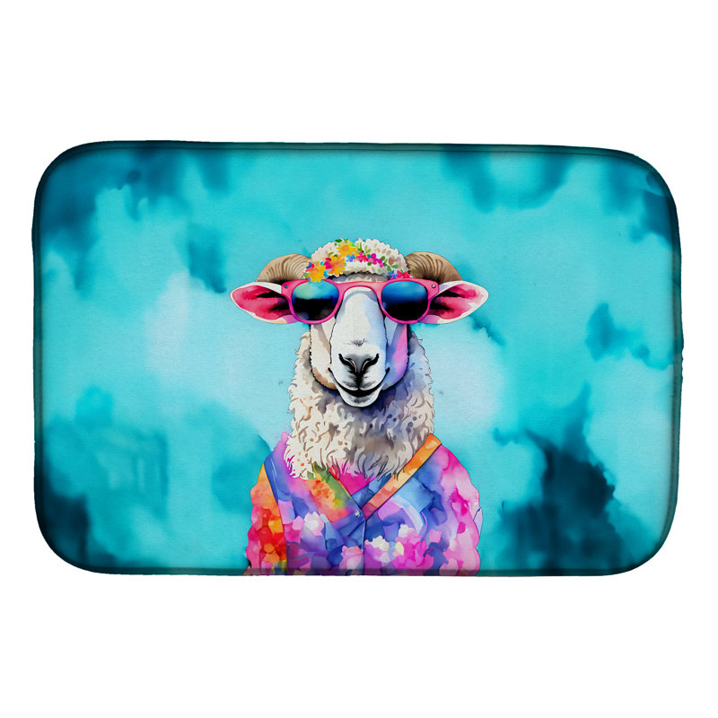 Tapis de séchage hippie