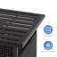 Table d'appoint en acier pour terrasse Bertina