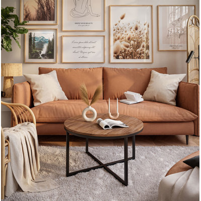 Elona Cross Legs Coffee Table