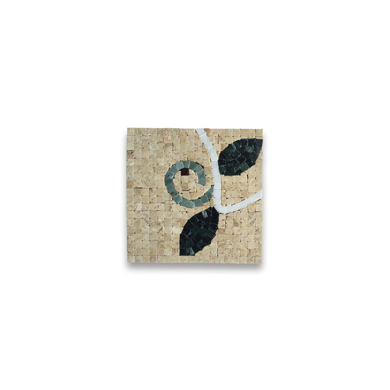 1" x 8" Marble Mosaic Sheet Wall Floor Use Tile