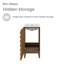 Meuble-lavabo 18 po Cascade en chêne naturel-98796210-105818881