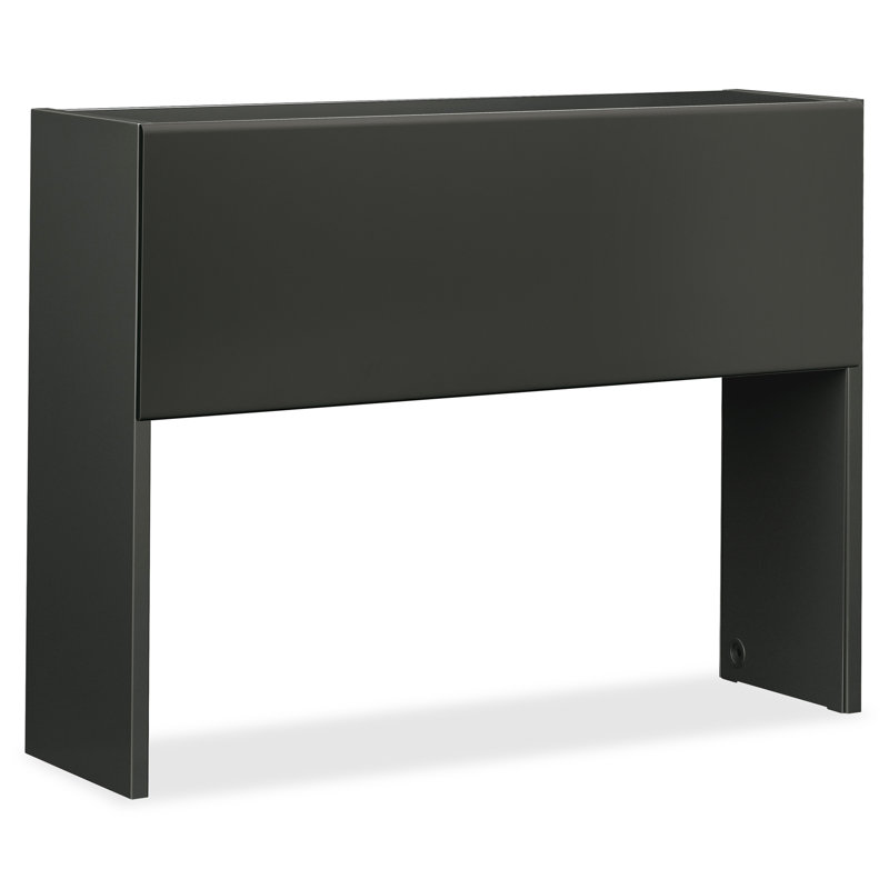 38000 Series 19.5" H x 53.2" W Desk Hutch, Charcoal