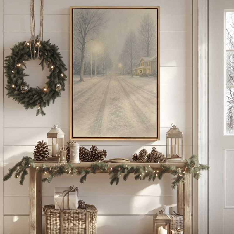 «Silent Nightfall», reproduction d'art sur toile, H 30,75 po x l 20,75 po, Érable américain