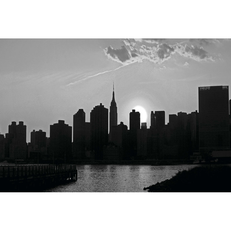 Panorama de New York I, H 8 po x l 12 po