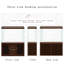 Aquarium moderne 57-68 gallons + verre Eco