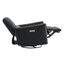 Fauteuil inclinable électrique pivotant en cuir Mikkel-593029250