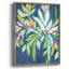 Blue Tropics IV, reproduction encadrée - bois massif-1890523059