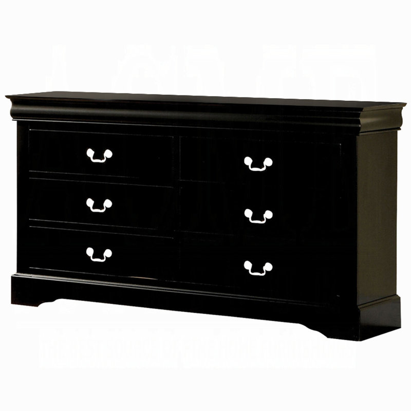 Commode Louis Philippe III, Noir