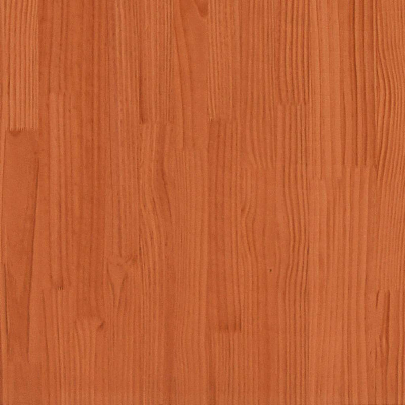 Ensemble de canapé de jardin Vidaxl brun cire et crème