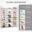 Range-chaussures amovible 50 paires-39885693
