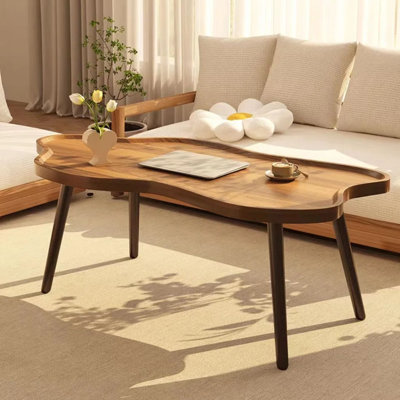 Solid Wood Four Leg Coffee Table