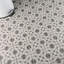 Twenties Mini Circle 4" x 4" Ceramic Patterned Wall & Floor Tile