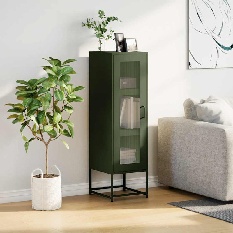 Barraco 36cm Sideboard, Olive Green