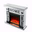 W 46" X D 12.6 X H 41"Acrylic Diamond Mirror Fireplace Cabinet, Tv Fireplace Cabinet