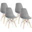Chaise d'appoint pour bureau de cuisine Josclyn-691633599