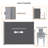 Yaheetech 118 " W Retractable Patio Awning-65878833