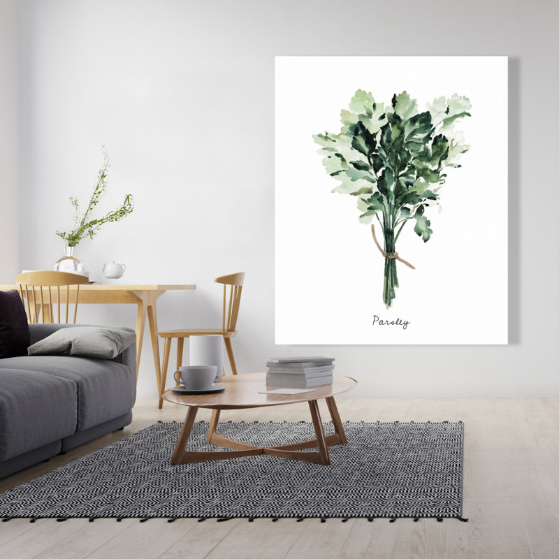 Ensemble de persil attaché - fr | Décoration de cuisine, Vert / Gris, H 24 po x l 36 po