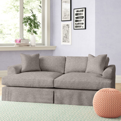 Lucia 92.5'' Slipcovered Sofa