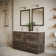 Fresca Formosa 60" Freestanding Double Sink Bathroom Vanity Set with Top and Sinks Included - Faucets Not Included
