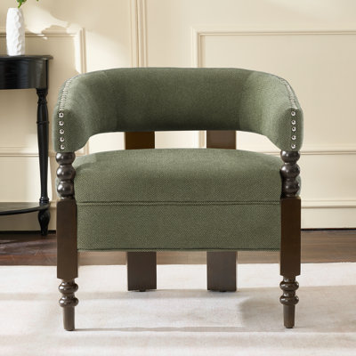 Barrel Upholstered Armchair