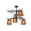 Rustic Lodge 4 - Light Chandelier