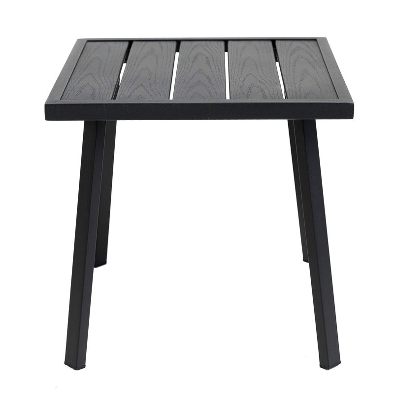 Hannaa Square Metal Outdoor Coffee Table , 45cm W 45cm D
