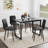 Upholstered Bar Stools Set of 4