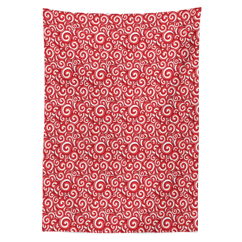 Geometric Christmas Tablecloth, 84" x 60"