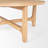Peach Solid Wood Coffee Table