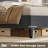 Dontrail Upholstered Sleigh Bed-396156593-396156590