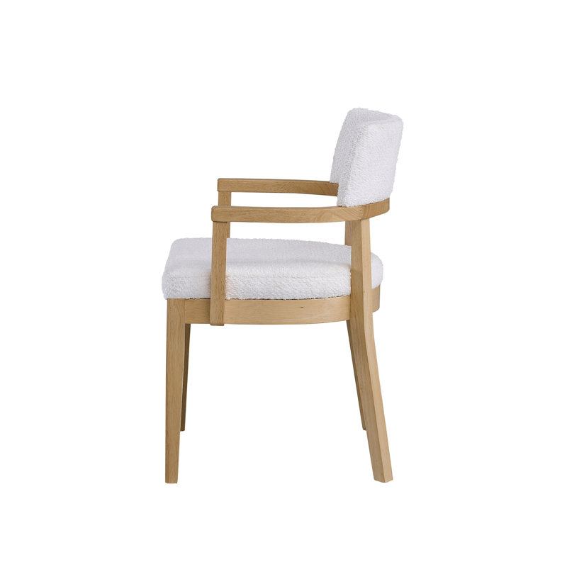 Ensemble de 2 chaises d'appoint Kasem Gorge Gabric & Oak