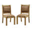 Chaise d'appoint rembourrée Wilfred