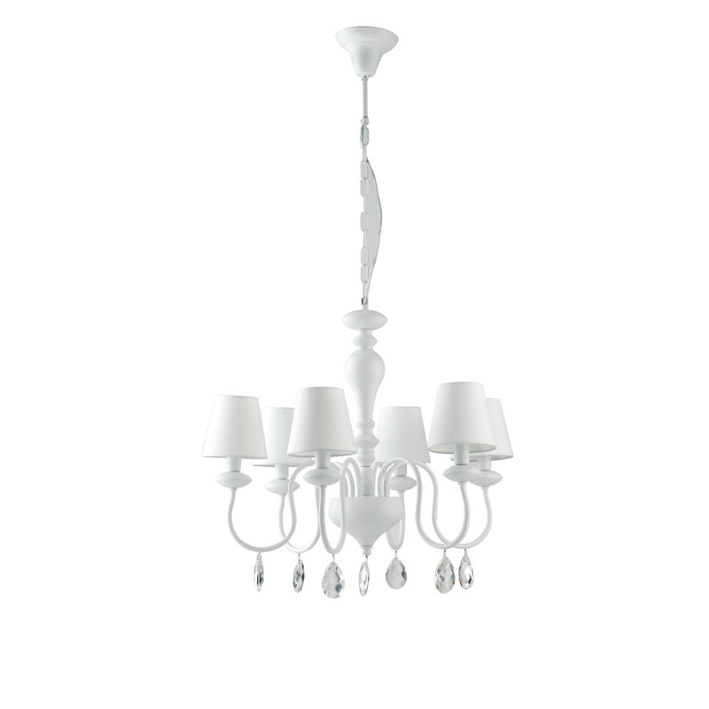 Foti 6 - Light Shaded Chandelier