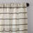 Clean Window Aso Twill Stripe Anti-Dust Linen Blend Sheer Curtain Panel-690484682-690484693