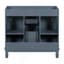 Meuble-lavabo 36 po sans lavabo supérieur, armoire seulement, armoire de rangement moderne avec 2 portes à fermeture douce et 2 tiroirs-2078505325