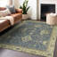Tapis bleu intérieur / extérieur lavable à la machine Xhevrie-442171706